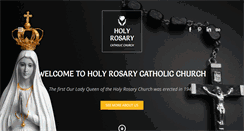 Desktop Screenshot of holyrosarychurchderby.org